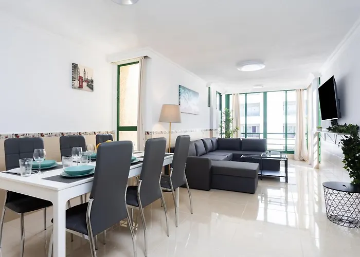 Lejlighed Three Spacious 150m From The Americas Promenade Arona (Tenerife)